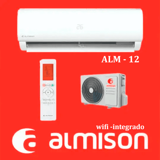 Almison ALM12AZR32 A/A 1x1 Split con WiFi + Instalación Incluida