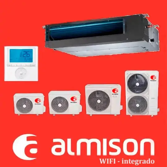 Almison ALMC18AZ A/A Conductos con WiFi + Instalación Incluida