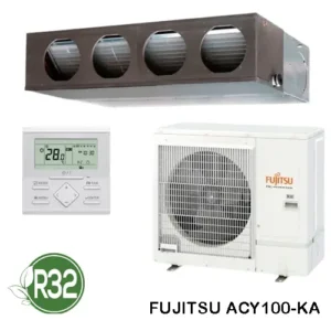 Fujitsu ACY100-KA ECO A/A Conductos con WiFi + Instalación Incluida