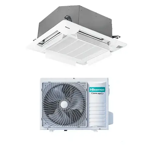 Hisense AUC71UR4RFGB4 A/A Cassette con WiFi + Instalación Incluida