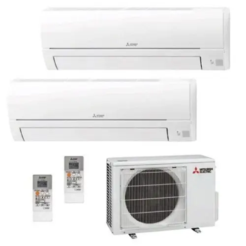 Mitsubishi 2x1 Split MSZ-AY35VGK1 (x2) A/A con WiFi + Instalación Incluida